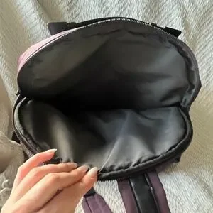 AWAY x Code with Klossy Travel Backpack in Pixel Purple (Limited Edition) Away | Bags | Away X Code With Klossy Travel Backpack In  main image 4